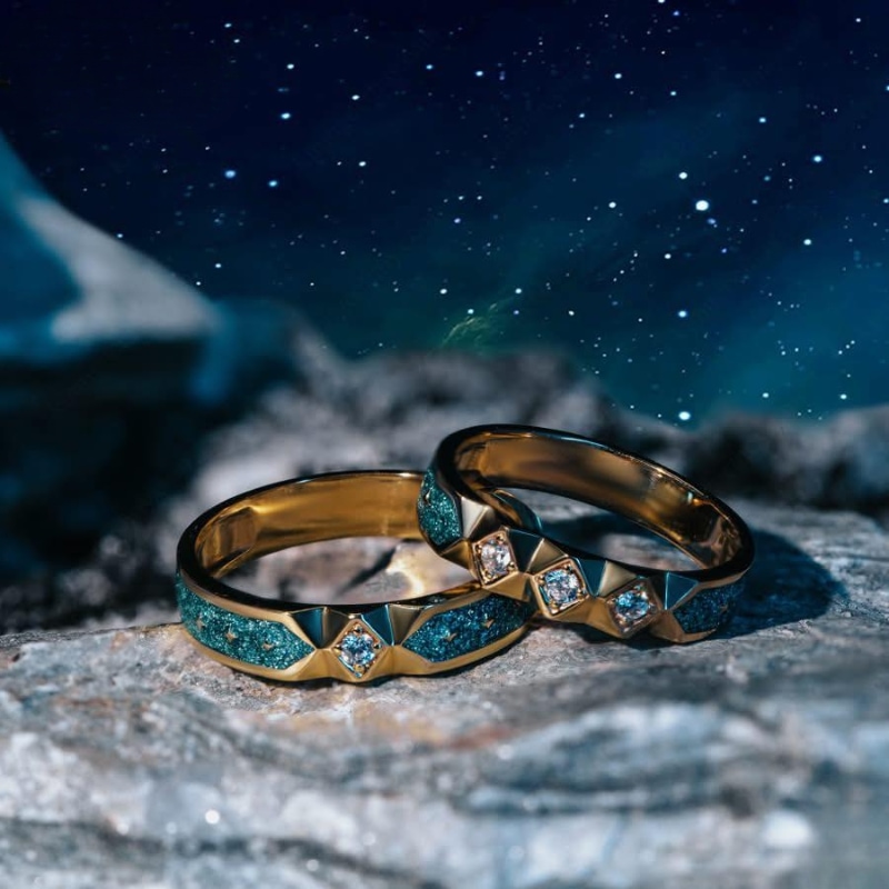 BST Nhẫn cưới Collab Galaxy