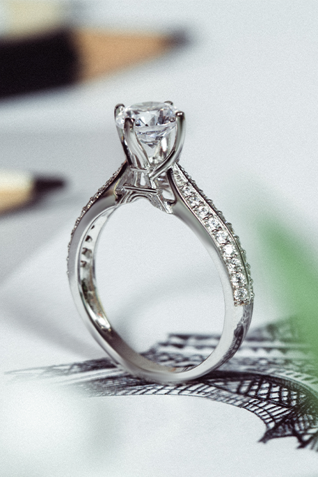 BST Nhẫn cầu hôn Paris