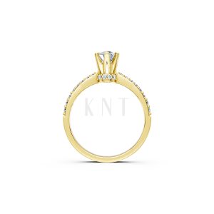 Nhẫn đính hôn R229 là món quà ý nghĩa cho quý cô