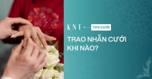 Trao nhẫn cưới khi nào