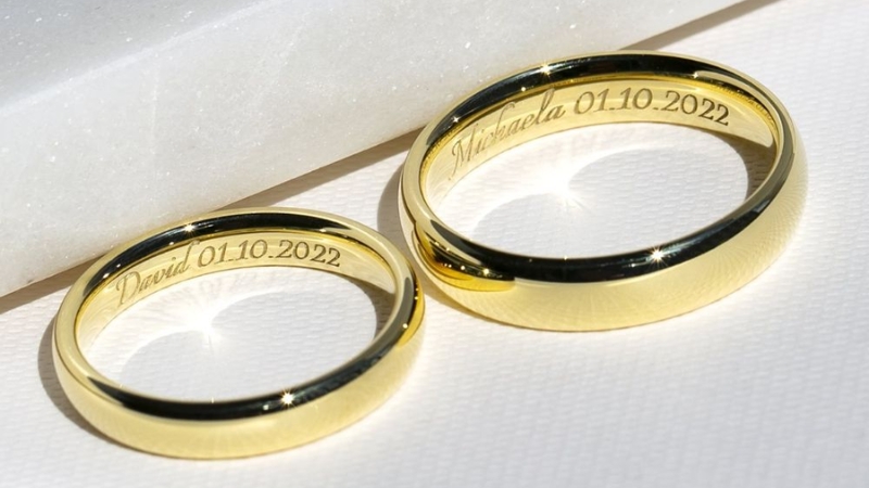 Nhẫn cưới thiết kế riêng giúp cặp đôi sở hữu mẫu độc đáo