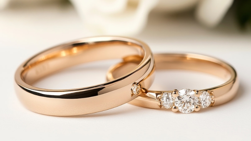 Vàng hồng là vàng kết hợp với hợp kim có chứa đồng