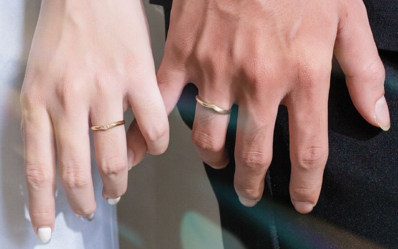 Nhẫn vàng 14K được nhiều cặp đôi lựa chọn sử dụng