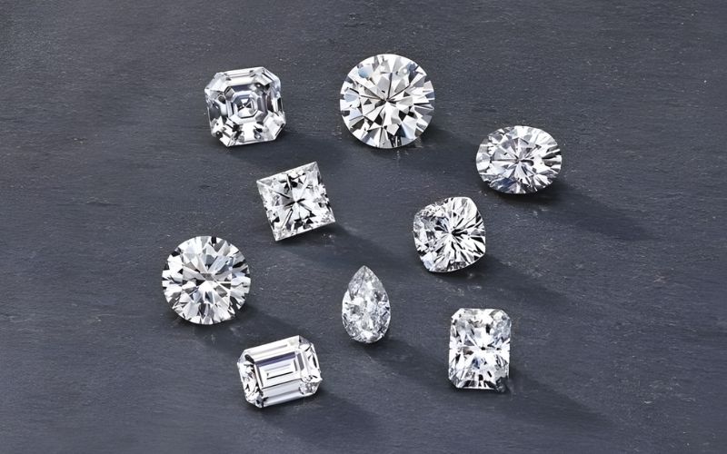 Đá Moissanite có độ cứng đạt 9.5/10 trên thang Mohs