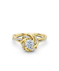 Nhẫn đính hôn R446 – SEOUL Vàng Gold thiết kế phá cách, sang trọng