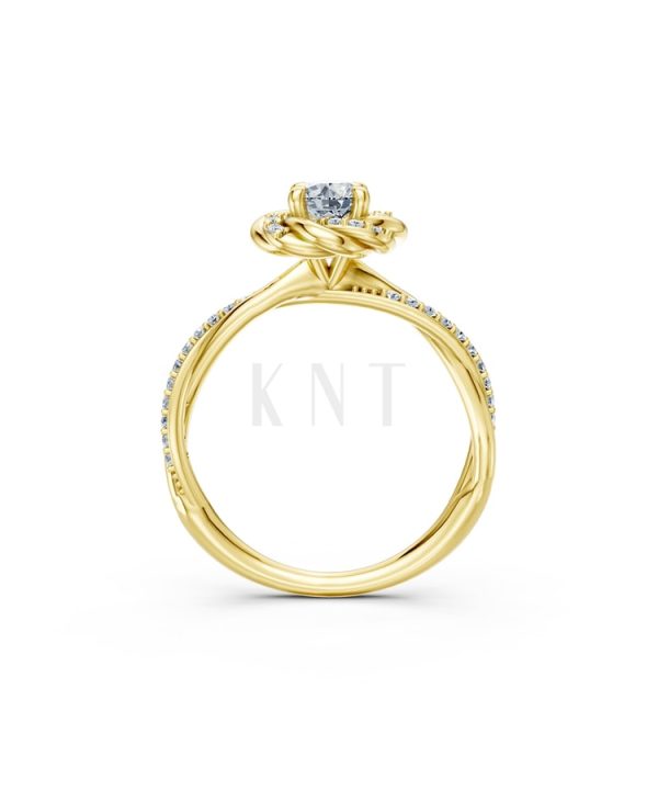 Nhẫn đính hôn R446 – SEOUL Vàng Gold thiết kế tinh xảo, độc đáo