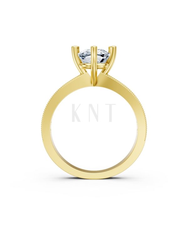 Nhẫn đính hôn đá Moissanite RM13 – ARIYA Vàng Gold vàng 10K/14K/18K/607 cao cấp, thanh lịch