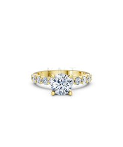 Nhẫn đính hôn đá Moissanite RM21 – ANTONELLA Vàng Gold thiết kế tinh xảo, độc đáo