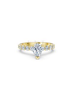 Nhẫn đính hôn đá Moissanite RM26 – AMALIA Vàng Gold thiết kế tinh xảo, độc đáo