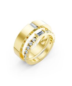 NHẪN CƯỚI A193 Vàng Gold thiết kế tinh tế, sang trọng