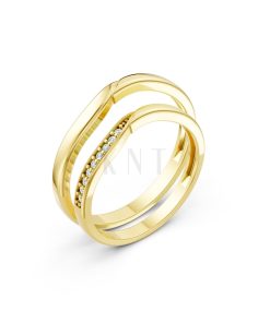 NHẪN CƯỚI A217 Vàng Gold thiết kế tinh tế, sang trọng