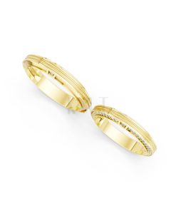 NHẪN CƯỚI A237 Vàng Gold thiết kế tinh xảo, độc đáo