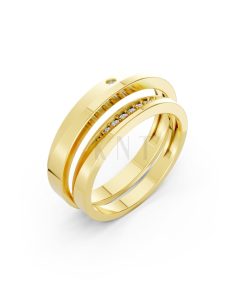 NHẪN CƯỚI A240 Vàng Gold thiết kế tinh tế, sang trọng