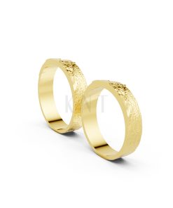 Nhẫn cưới Horizon A266 Vàng Gold vàng 10K/14K/18K/607 cao cấp, thanh lịch