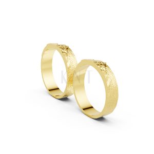 Nhẫn cưới Horizon A266 Vàng Gold vàng 10K/14K/18K/607 cao cấp, thanh lịch