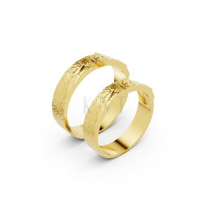 Nhẫn cưới Horizon A266 Vàng Gold thiết kế tinh tế, sang trọng