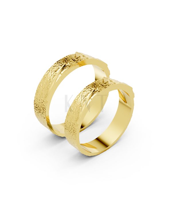 Nhẫn cưới Horizon A266 Vàng Gold thiết kế tinh tế, sang trọng