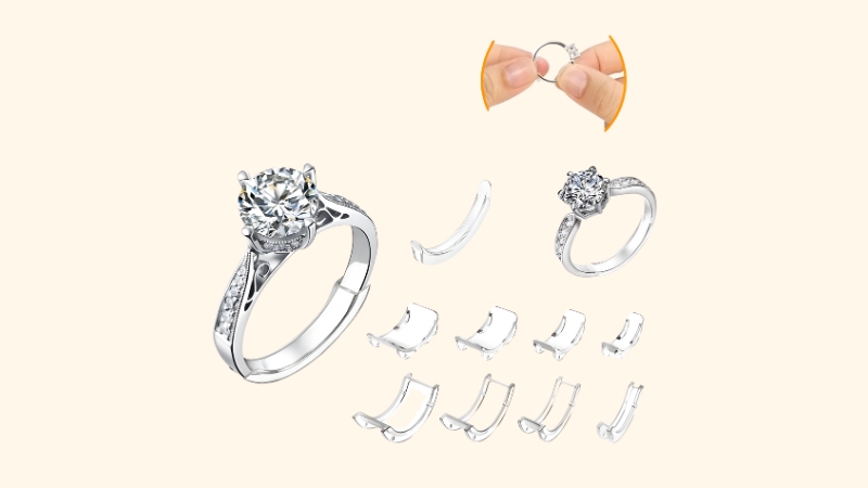 Thanh đệm kim loại hình chữ U là một loại khung lót được gắn vào phần đáy nhẫn