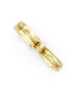 Nhẫn Cưới Collab Hungary – CL33 Vàng Gold thiết kế phá cách, sang trọng