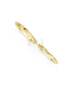 Nhẫn Cưới H102 Vàng Gold thiết kế tinh xảo, độc đáo