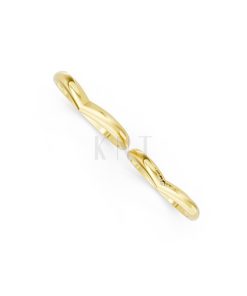 Nhẫn cưới kim cương H117 Vàng Gold vàng 10K/14K/18K/607 cao cấp, thanh lịch