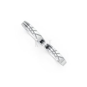 Nhẫn cưới H65 vàng trắng White Gold vàng sáng, đường nét sắc sảo, tinh tế