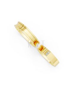 Nhẫn Cưới Collab Ceramic – H77 Vàng Gold vàng 10K/14K/18K/607 cao cấp, thanh lịch