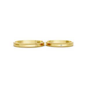 Nhẫn cưới H95 Vàng Gold thiết kế tinh xảo, độc đáo