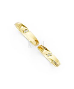 Nhẫn cưới K21 Vàng Gold thiết kế tinh xảo, độc đáo