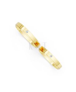 Nhẫn cưới kim cương TG5 Vàng Gold vàng 10K/14K/18K/607 cao cấp, thanh lịch