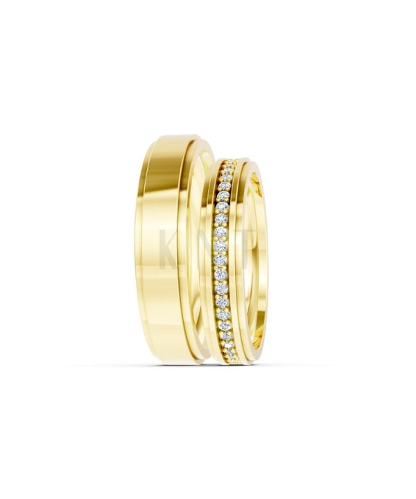 Nhẫn cưới S213 Vàng Gold vàng 10K/14K/18K/607 cao cấp, thanh lịch