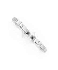 Nhẫn cưới S226 vàng trắng White Gold kiểu dáng cá tính, hiện đại