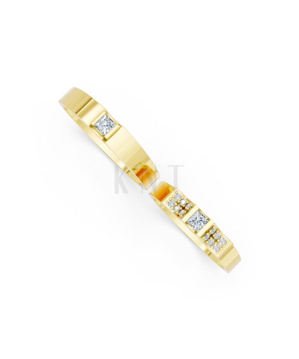 Nhẫn cưới S230 Vàng Gold vàng 10K/14K/18K/607 cao cấp, thanh lịch