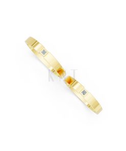 Nhẫn cưới TG2 Vàng Gold vàng 10K/14K/18K/607 cao cấp, thanh lịch