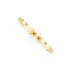 Nhẫn cưới TG2 Vàng Gold vàng 10K/14K/18K/607 cao cấp, thanh lịch