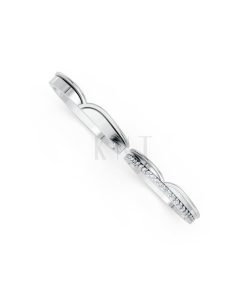 Nhẫn cưới TG4 vàng trắng White Gold kiểu dáng cá tính, hiện đại