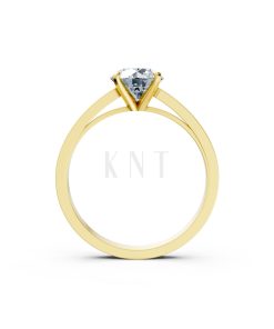 Nhẫn đính hôn LX3D màu Vàng Gold thiết kế tinh xảo, độc đáo