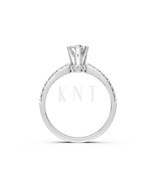 Nhẫn đính hôn R229 phù hợp với nhiều kiểu dáng tay