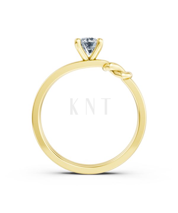 Nhẫn đính hôn đá cao cấp R326 – Aaliyah màu Vàng Gold thiết kế tinh xảo, độc đáo