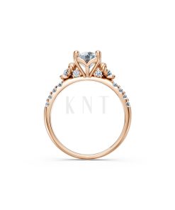 Nhẫn đính hôn R364 thiết kế sang trọng và hiện đại