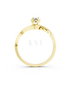 Nhẫn đính hôn Hy Lạp R368 – HERMES màu Vàng Gold vàng 10K/14K/18K/607 cao cấp, thanh lịch
