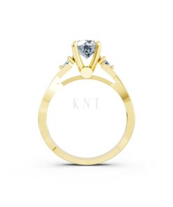 Nhẫn đính hôn đá cao cấp R397 – AILANI màu Vàng Gold vàng 10K/14K/18K/607 cao cấp, thanh lịch