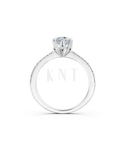 Nhẫn đính hôn R433 phù hợp với nhiều phong cách