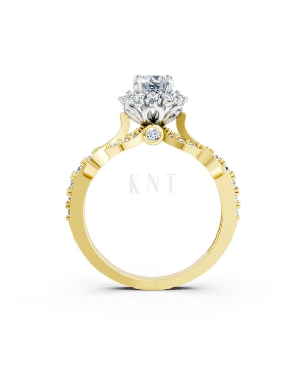 NHẪN ĐÍNH HÔN SEOUL R440 phối màu Dual Color phong cách trẻ trung, nổi bật