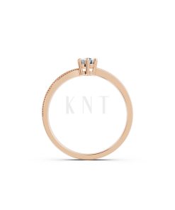 Nhẫn đính hôn R448 phù hợp với nhiều kiểu dáng tay