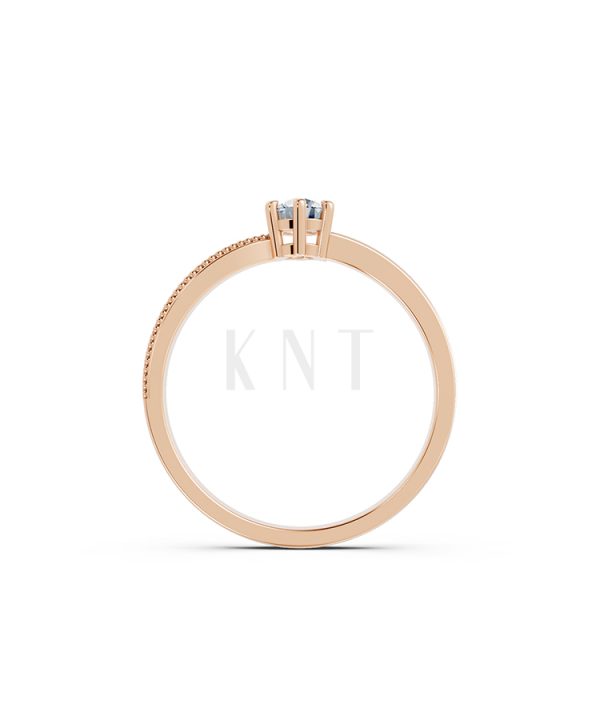 Nhẫn đính hôn R448 phù hợp với nhiều kiểu dáng tay