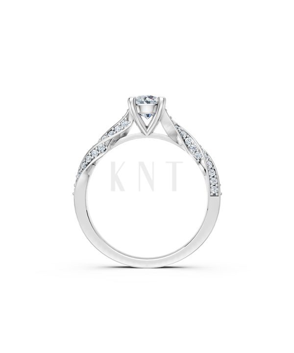 Nhẫn đính hôn R449 là món quà ý nghĩa cho các quý cô