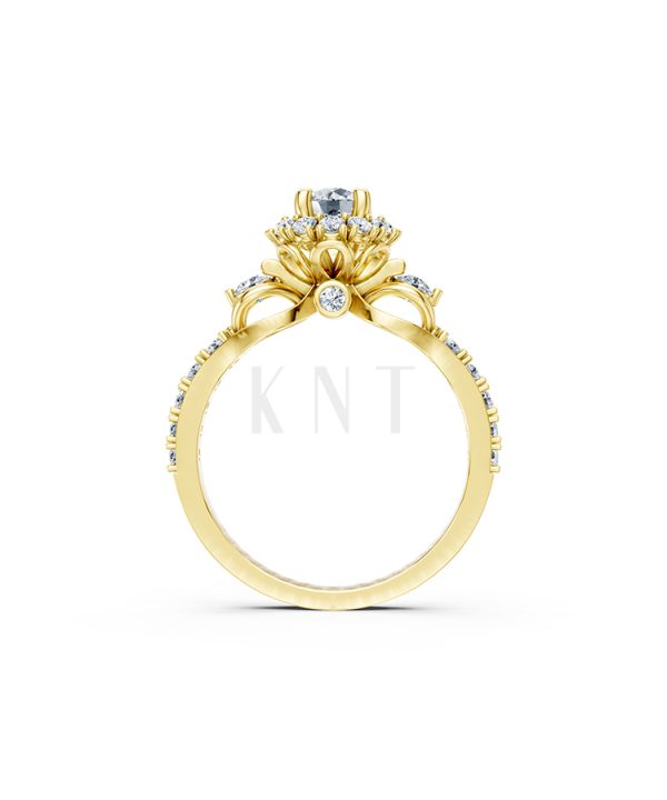 Nhẫn đính hôn R476 phù hợp với nhiều kiểu dáng tay