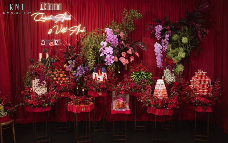 Lễ vật cơ bản trong mâm tráp ăn hỏi