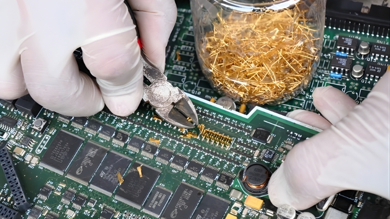 Lớp mạ vàng ở chân cắm giúp linh kiện hoạt động ổn định và bền hơn